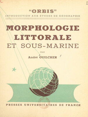 cover image of Morphologie littorale et sous-marine